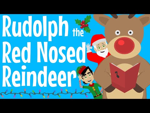 Rudolph the Red Nosed Reindeer - Christmas Song For Kids!