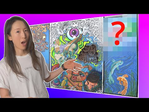 I put WATERCOLOR on Youtube's BIGGEST Art Collab?!