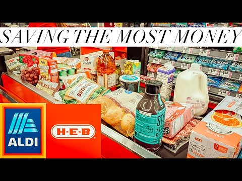 IS ALDI REALLY CHEAPER?!?!?! SAVING MONEY ON GROCERIES 2033 | THE SIMPLIFIED SAVER