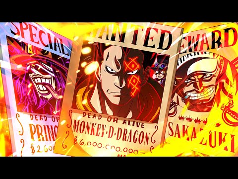 The Unbelievable 21 Highest Bounties in One Piece (NEW INFO!)