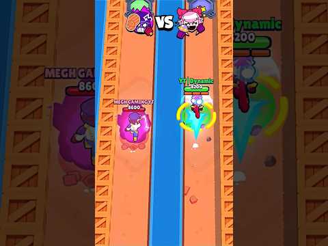 Melodie Vs Brawlers Race #brawlstars #shorts