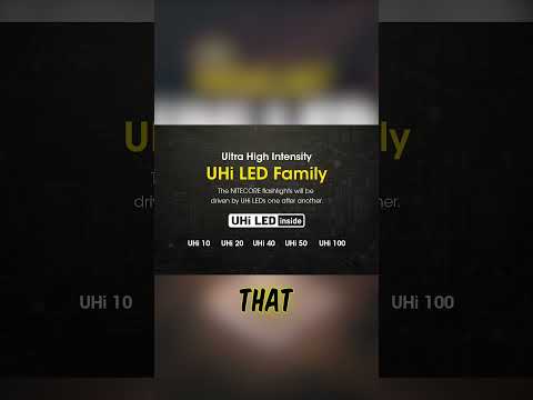 Nitecore Just Made a BETTER LED!! 🔦🔥|UHi LED| #shorts #fyp #nitecore #flashlight