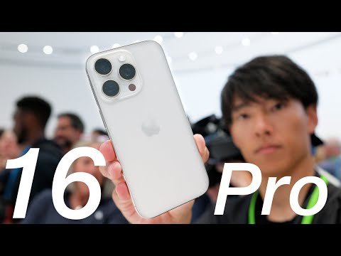 The iPhone 16 Pro is now available!