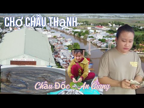 Chợ Châu Thạnh rất nhiều cá đồng . cá linh đầu mùa rẻ chưa từng thấy luông  Châu Đốc An Giang