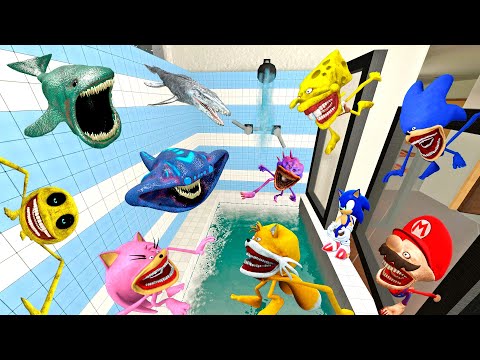 ROBLOX INNYUME SMILEY'S STYLIZED TAPES MARIO SPONGEBOB SEA MONSTERS EL GRANO MAJA & THE BLOOP Gmod !