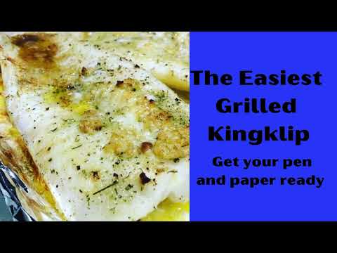 The Easiest Grilled Kingklip #fishrecipes #fisfrecipe #kingklipfishrecipe