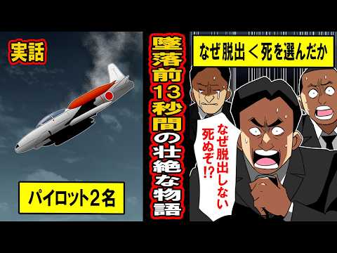 【実話】彼らはなぜ脱出ではなく死を選んだのか‥自衛隊機入間川墜落事故