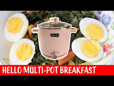 Hello Multi-Pot Breakfast - Greens and Eggs