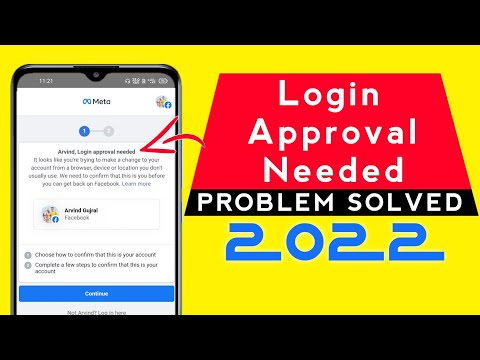 how to approve your login on another computer facebook | login approval needed problem