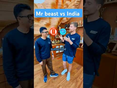 মিস্টার বিস্ট যখন ইন্ডিয়া#viralvideo #mrbeast #mrbeastshorts