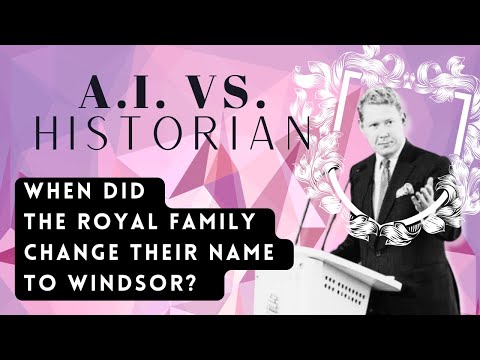 When did the royal family change their name to Windsor? - Historian David Oldroyd-Bolt explains