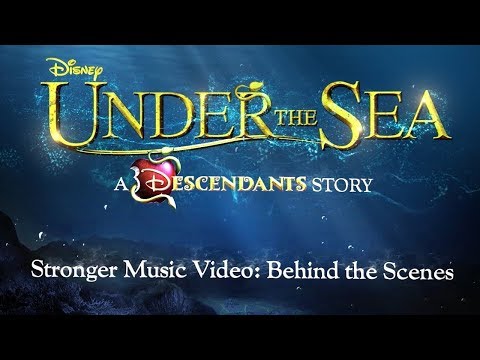 Behind the Scenes of the Stronger Music Video 🐚 | Descendants