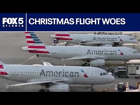 American Airlines flights grounded temporarily on Christmas Eve | FOX 5 News