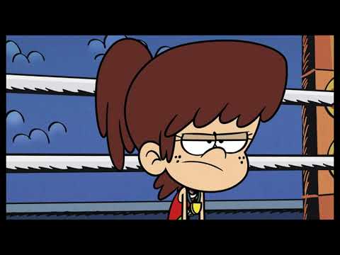 Lynn loud Fighting santa