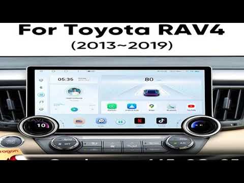 Ainavi Car Radio For Toyota RAV4 RAV 4 XA40 2013 2015 2016 2017 2019 Wireless Carplay Andr