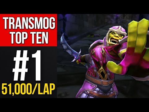 TRANSMOG TOP TEN - I Can't Save Him! (51,000g/lap)