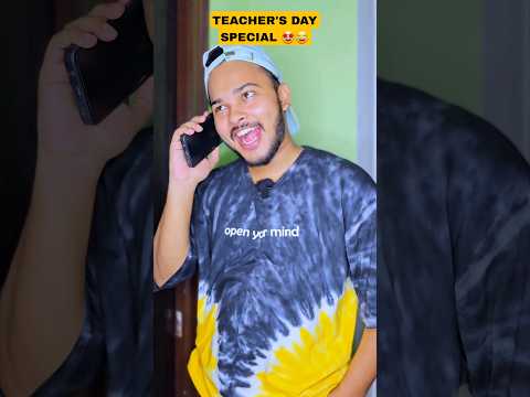 Teacher's Day Par Mimicry 🤪🤣 #shorts #funny #comedy #aruj #teachersday