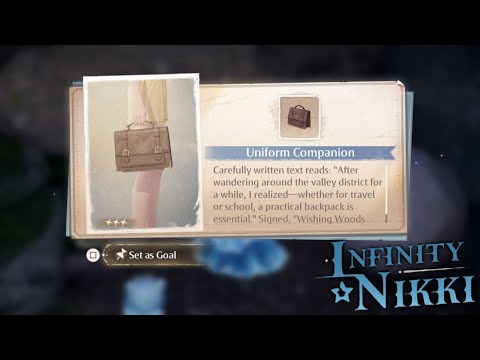 Uniform Companion Sketch Location - Chic Elegance Purse | Infinity Nikki