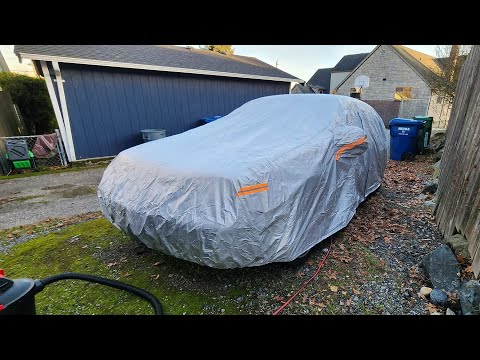 Ultimate Protection with Kayme 6 Layers Car Cover (186"-193") | Review