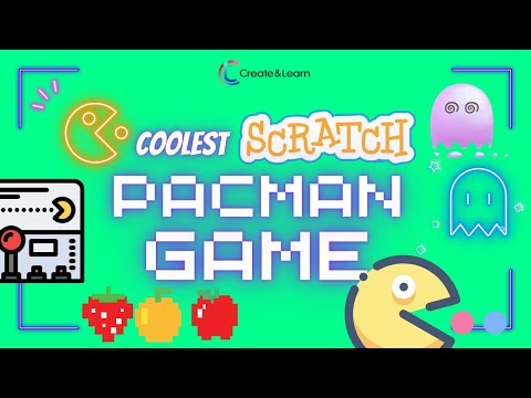 Code a PacMan Game in Scratch Tutorial Part 2: Color-Changing Ghosts & The Secret to WINNING!