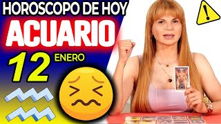 😖¡PELIGRO!🔴ALGO GRAVE ESTÁ PASANDO❌ Mhoni Vidente 🔮 Horóscopo de Hoy ACUARIO 12 DE ENERO 2025 ❤️