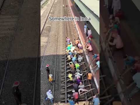 unity is strength #indianrailways #railway #india #railwaystation #railwaytrack