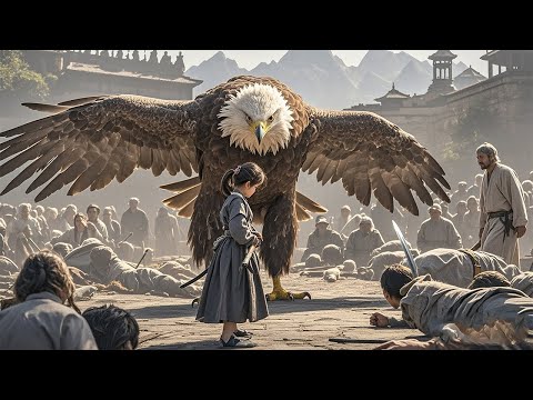 The giant eagle is coming! the little beggar who had been bullied by everyone stood up and killed it