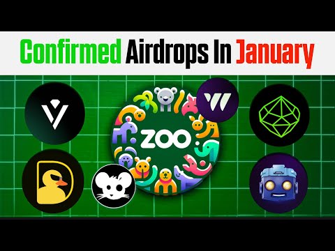 New Confirmed Airdrops In January | Top 8 Best Airdrops Listing In January | January Airdrops