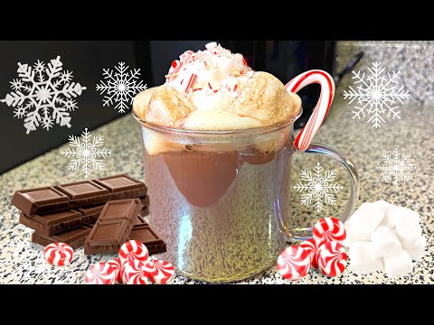 Peppermint hot chocolate￼ | quick and easy peppermint hot chocolate