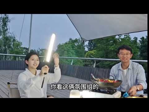 两碗一口面，小龙🦐炖五花肉拌面#户外露营 #户外美食