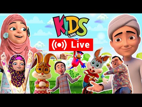 🔴Kids Land Urdu Cartoon Series Live | Watch Ghulam Rasool , Kaneez Fatima & Tinkoo Aur Tinki