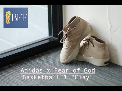 Adidas x Fear of God Basketball 1 "Clay" - The 2024 comfort killer.