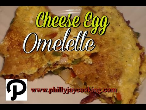 World's Best Bacon & Cheese Egg Omelette Recipe: How To Make The Perfect Egg Omelet