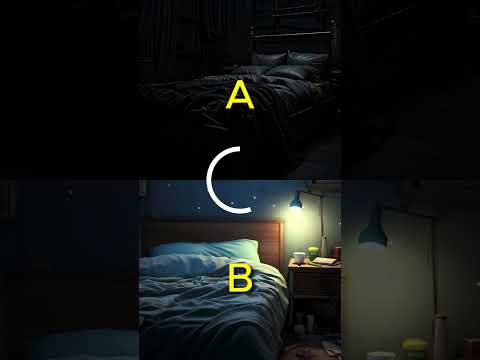 Night Light OR Sleep In The Dark? #shorts #sleeproutine #bettersleep