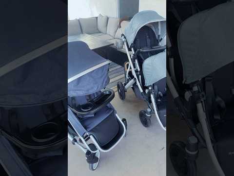 UPPAbaby Vista V2 vs Austlen Entourage comparison in 60 sec #stroller #momlife #uppababy #austlen