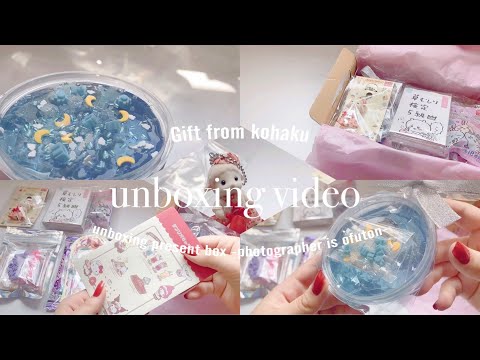 【review】@kohaku__ 様から頂いたスライムの紹介🎁【Unboxing video】