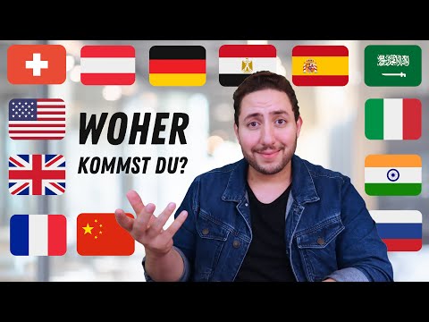 Herkunft - Countries in German