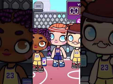 🤾Basketball with my friends 😍🤩|avatar world #avatarworld #shortsvideo #tocaboca