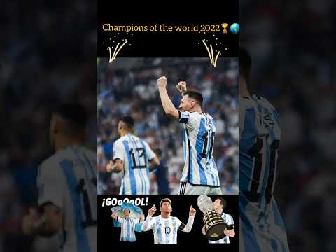 Any Messi fans here ? Argentina lifted the 2022 World Cup #messi #trending #football #worldcup