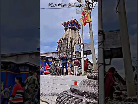 colours changing water in kedarnath 🕉️ #shorts #mahadev #viral #hindu #youtubeshorts