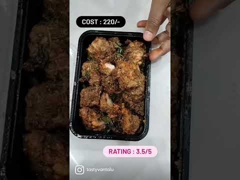 Meghana's biryani famous chandramukhi Chicken fry. 📍 https://maps.app.goo.gl/C8Zg6Yn1P4yj6MJt5