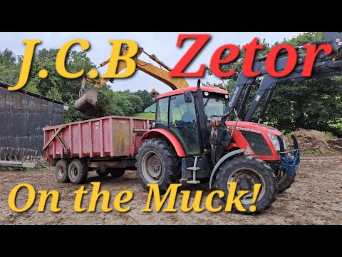 Classic J.C.B Loads, Zetor Carts "on the muck"  Will it Start?