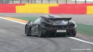 McLaren P1 - FLATOUT on the Track!