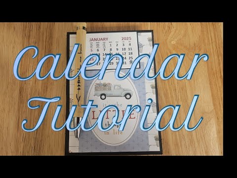 Making A Desk Calendar For The Perfect Last-minute Christmas Gift