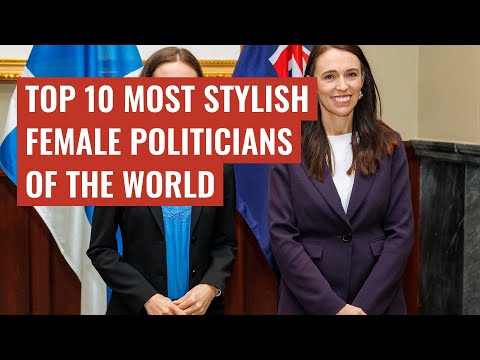 Top 10 most stylish female politicians of the world