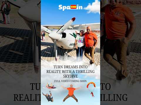 TURN DREAMS INTOREALITY WITH A THRILLINGSKYDIVE