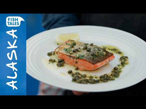 How To Pan Sear Sockeye Salmon With A Caper And Butter Sauce