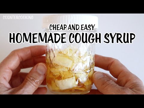 Powerful Homemade Cough Syrup Recipe - Home Remedy For Coughs