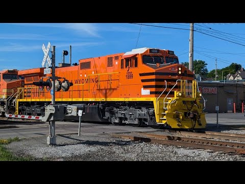 Buffalo & Pittsburgh Freight Train - Genesee & Wyoming 1899 - Railfanning - Dubois, PA (7/2/24)