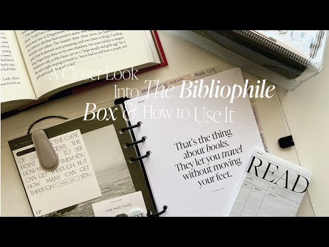 The Bibliophile Box | A Closer Look | Cloth & Paper | How-To